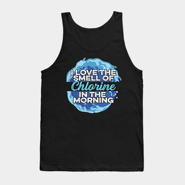 Pool Swimming Quote for a Swim Team Member Tank Top by ErdnussbutterToast